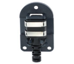 snailstop electric slug and snail fence tape connectors 2 pieces